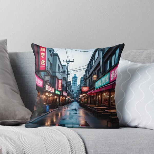 Item preview, SEOUL SOUTH KOREA GYEONGNIDANGIL RESTAURANT STREETS designed and sold by DottedEarth.