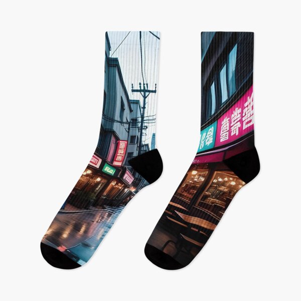 Item preview, SEOUL SOUTH KOREA GYEONGNIDANGIL RESTAURANT STREETS designed and sold by DottedEarth.
