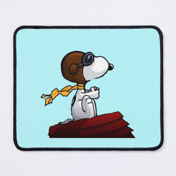 googles the snoops and funy peanuts Mouse Pad