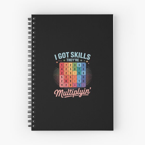 Item preview, I Got Skills They're Multiplying Math Teacher Students  designed and sold by EllinoKlemo.