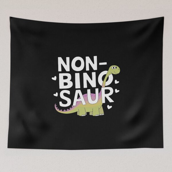 Item preview, Non Binary Binosaur Nonbinary Dino Enby Pride Flag Lgbt Boys  designed and sold by NeomiStoreSS.