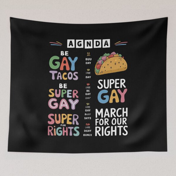 Item preview, Omnisexual The Gay Agenda Panromantic Genderfluidity Asexual  designed and sold by NeomiStoreSS.