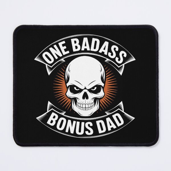 Item preview, One Badass Bonus Step Dad Birthday Stepdad  designed and sold by NeomiStoreSS.