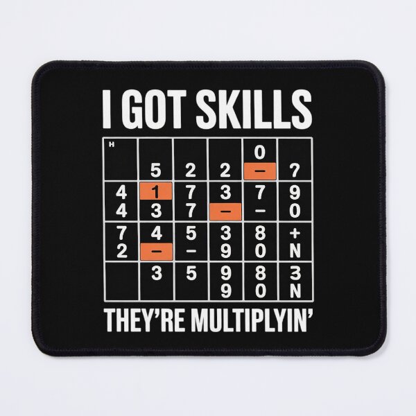 Item preview, I Got Skills They're Multiplying Math Teacher5  designed and sold by KonstanKoraner.
