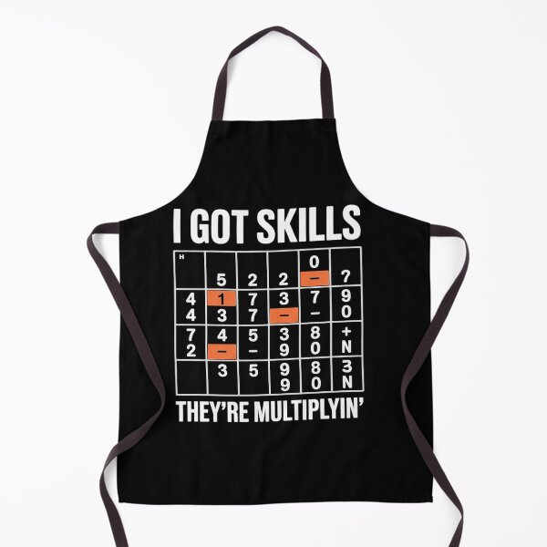 Item preview, I Got Skills They're Multiplying Math Teacher5  designed and sold by KonstanKoraner.