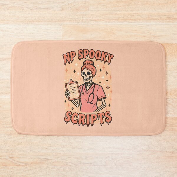 Item preview, NP Spooky Scripts – Funny Nurse Practitioner Halloween Design for NPs, APRNs & Healthcare Heroes | Medical Humor Gift designed and sold by ClinicalHubs.