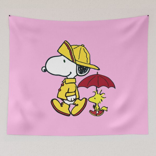 Item preview, yellow raincoat and the woods peanuts designed and sold by KalbuBahasa.