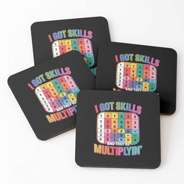Item preview, I Got Skills They're Multiplying Tee Math Teacher  designed and sold by KonstanKoraner.
