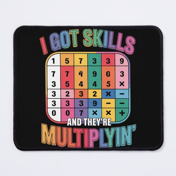Item preview, I Got Skills They're Multiplying Tee Math Teacher  designed and sold by KonstanKoraner.