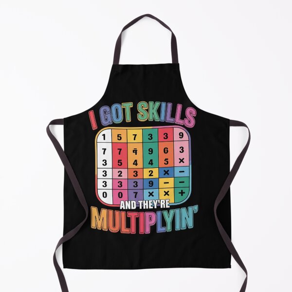 Item preview, I Got Skills They're Multiplying Tee Math Teacher  designed and sold by KonstanKoraner.