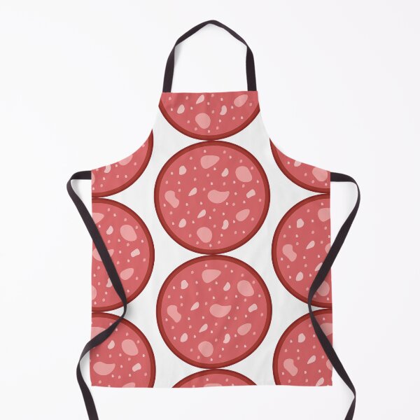 Item preview, Round salami texture red meat circle designed and sold by rymarenko.