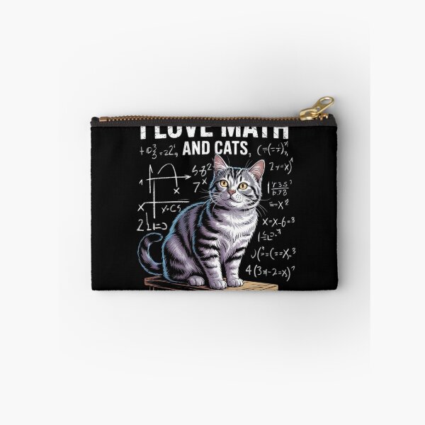 Item preview, I Love Math And Cats Cat Lover Science Teacher Student 1  designed and sold by KonstanKoraner.