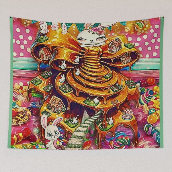 Item preview, Planet Bow The Sweet Fantasy World of the Easter Bunny designed and sold by Ecosetereos.