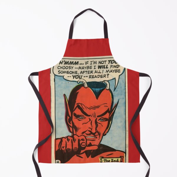 Item preview, Vintage Comic Devil Pointing at YOU! Retro Pop Art Illustration designed and sold by Very Peculiar.
