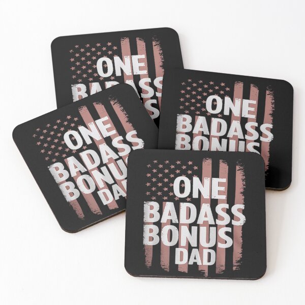 Item preview, Step Dad Fathers Day - One Badass Bonus Dad  designed and sold by NeomiStoreSS.