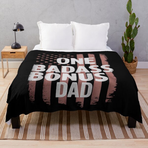 Item preview, Step Dad Fathers Day - One Badass Bonus Dad  designed and sold by NeomiStoreSS.