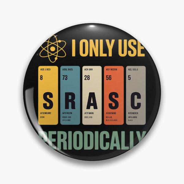 Item preview, I Only Use Sarcasm Periodically Men Women Science designed and sold by KonstanKoraner.