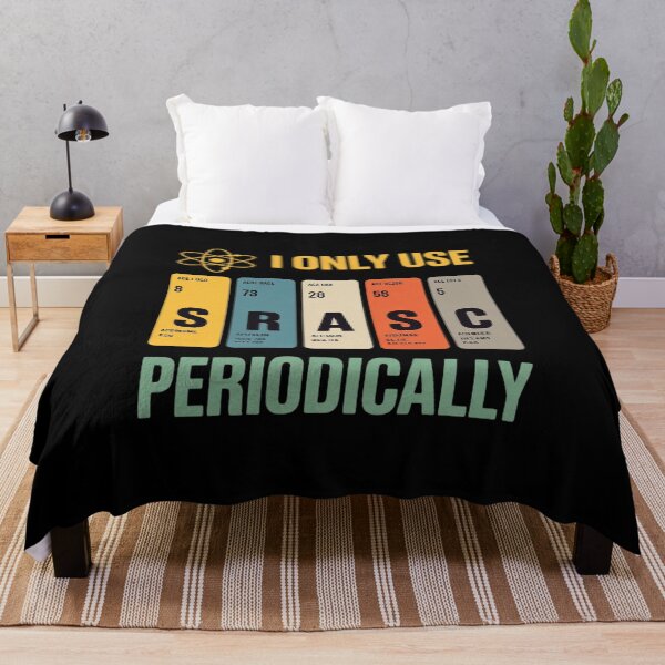 Item preview, I Only Use Sarcasm Periodically Men Women Science designed and sold by KonstanKoraner.