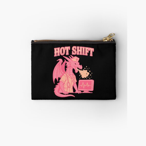 Item preview, Hot Shift – Funny ER Nurse Dragon Design for Emergency Room Nurses, RNs & Trauma Team Heroes | Nursing Humor Gift designed and sold by ClinicalHubs.