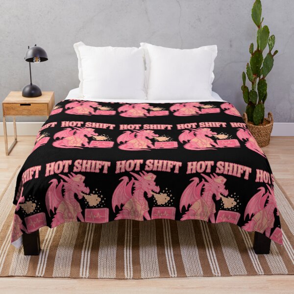 Item preview, Hot Shift – Funny ER Nurse Dragon Design for Emergency Room Nurses, RNs & Trauma Team Heroes | Nursing Humor Gift designed and sold by ClinicalHubs.