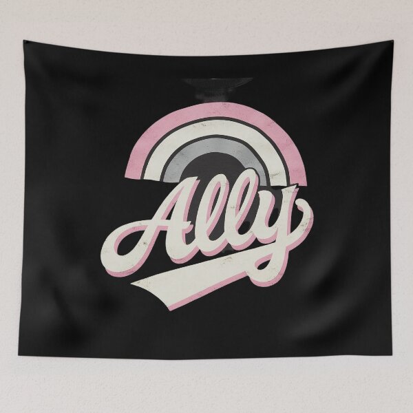Item preview, Straight Ally, Asexual Colors, LGBT Pride  designed and sold by NeomiStoreSS.