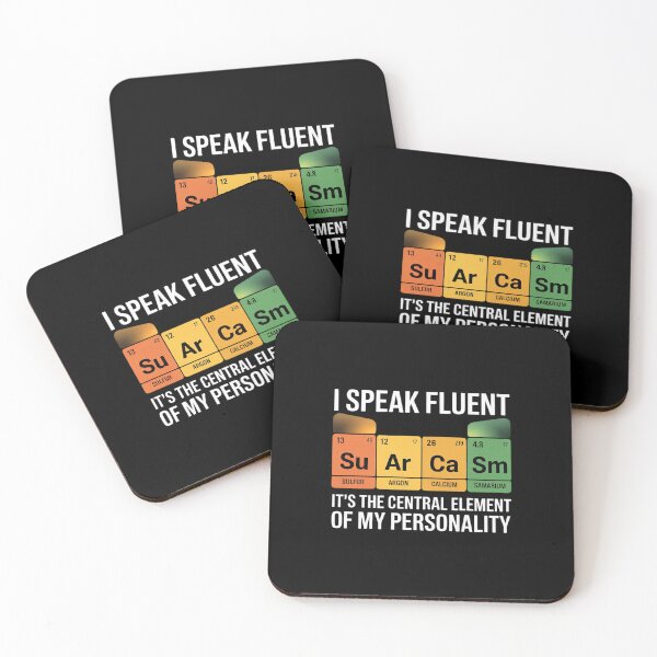 Item preview, I Speak Fluent Sarcasm Science Teacher Nerd  designed and sold by KonstanKoraner.