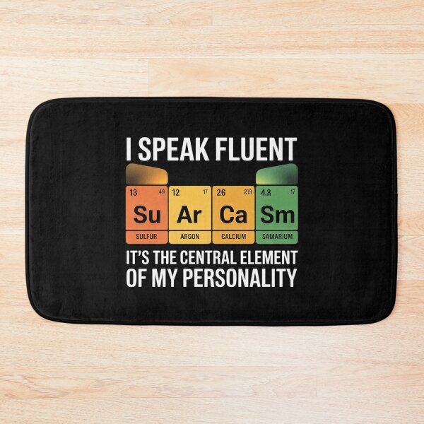 Item preview, I Speak Fluent Sarcasm Science Teacher Nerd  designed and sold by KonstanKoraner.