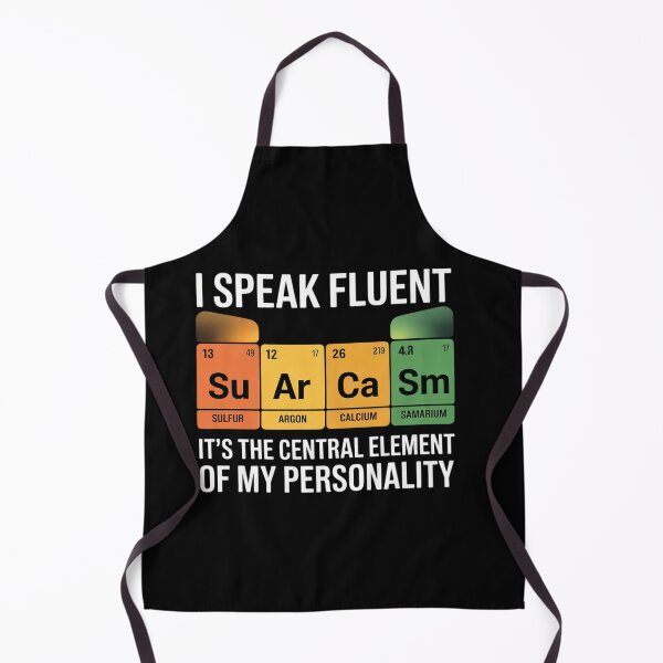 Item preview, I Speak Fluent Sarcasm Science Teacher Nerd designed and sold by KonstanKoraner.