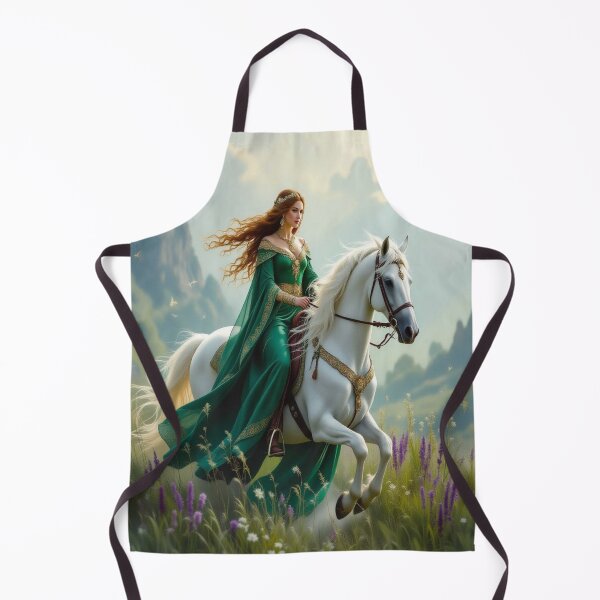 Item preview, Celtic Princess riding through poetic surrealism – gouache meets dreamlike fantasy and emotion designed and sold by FotoworldEdel.