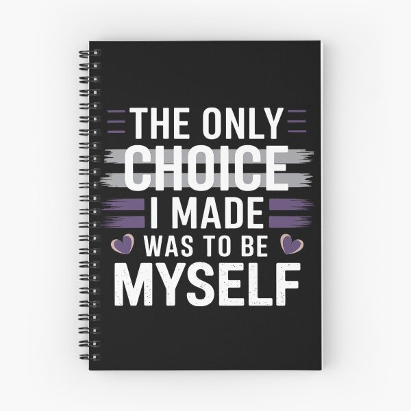 Item preview, The Only Choice I Made Was To Be Myself Asexual LGBT-Q T-  designed and sold by NeomiStoreSS.