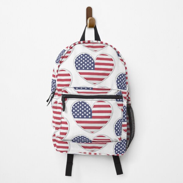 Item preview, Heart shaped United States flag illustration designed and sold by rymarenko.