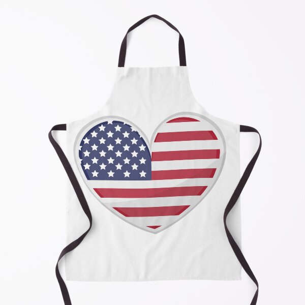 Item preview, Heart shaped United States flag illustration designed and sold by rymarenko.