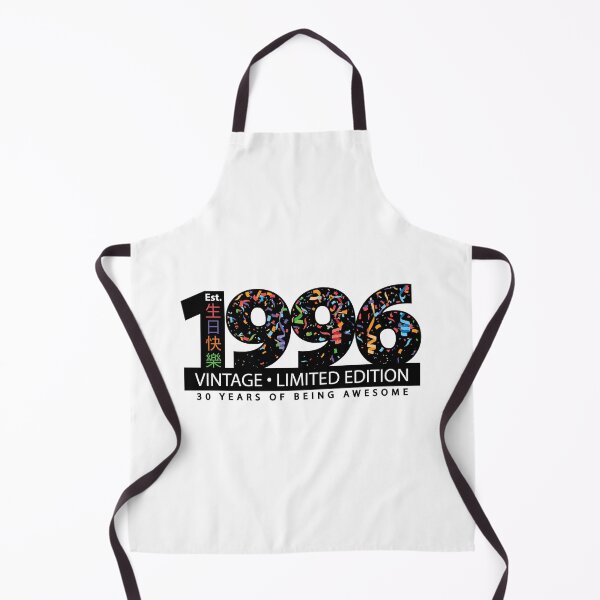 Item preview, Happy 30th Est. 1996 Vintage Limited Edition 30 Years of Being Awesome designed and sold by PCStudio57.