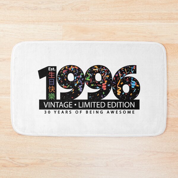 Item preview, Happy 30th Est. 1996 Vintage Limited Edition 30 Years of Being Awesome designed and sold by PCStudio57.
