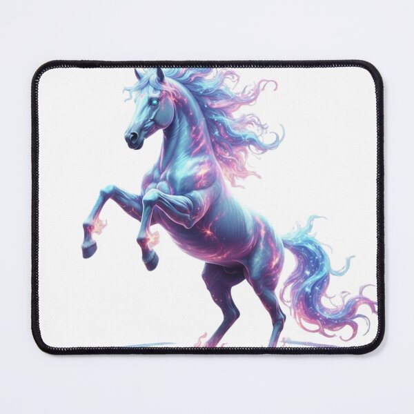 Item preview, Celestial Rearing Stallion - Cosmic Galaxy & Magical Energy Horse designed and sold by MonaRose_Art.