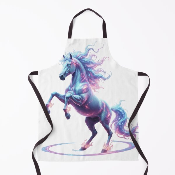 Item preview, Celestial Rearing Stallion - Cosmic Galaxy & Magical Energy Horse designed and sold by MonaRose_Art.