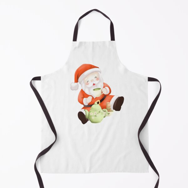 Item preview, Santa Claus is drinking green tea designed and sold by poonzapoon.