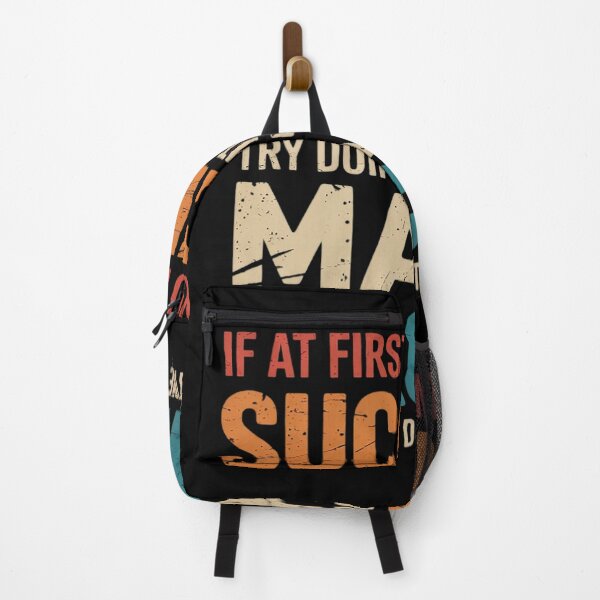 Item preview, If you have no success at first, try it with a fun maths teacher  designed and sold by KonstanKoraner.