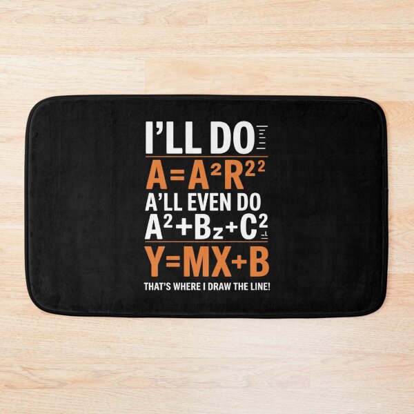 Item preview, I'll Do Math Formula Math Puns for Students Teachers  designed and sold by KonstanKoraner.
