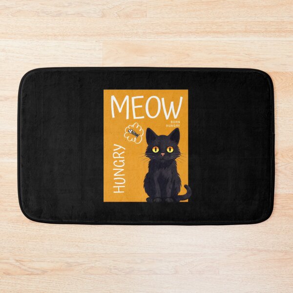 Item preview, Hungry Meow – Born Hungry designed and sold by theupsidedown25.