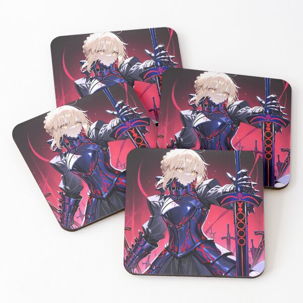 Item preview, Saber Alter Fate Stay Night Crimson Sword Knight designed and sold by HumbertoValveno.