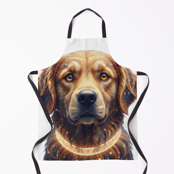 Item preview, Celestial Golden Retriever - Magical "Good Boy" & Cosmic Spirit Animal designed and sold by MonaRose_Art.