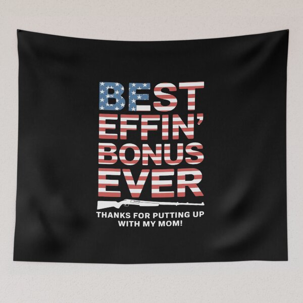 Item preview, Womens Best Effin’ Bonus Dad Ever Thanks For Putting With My Mom  designed and sold by HuValverdeArt.