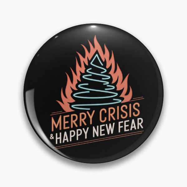 Item preview, Merry Crisis Tree - Happy New Fear designed and sold by WeranovDesign.