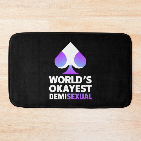 Item preview, World's Okayest Demisexual - Ace Asexual Pride T  designed and sold by HuValverdeArt.