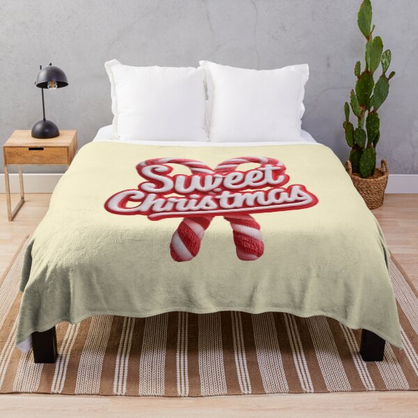 Item preview, Sweet Christmas – Candy Cane Christmas Design in 3D Puff-Ink Style designed and sold by Meiersbeste.