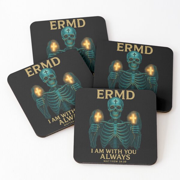 Item preview, ERMD I Am With You Always – Christian Bible Verse Design for Emergency Room Doctors, ER Physicians, and Faith-Based Healthcare Workers designed and sold by ClinicalHubs.