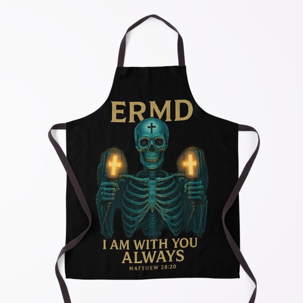 Item preview, ERMD I Am With You Always – Christian Bible Verse Design for Emergency Room Doctors, ER Physicians, and Faith-Based Healthcare Workers designed and sold by ClinicalHubs.