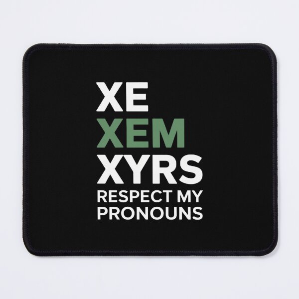 Item preview, Xe Xem Xyrs Non Binary Pronoun designed and sold by HuValverdeArt.