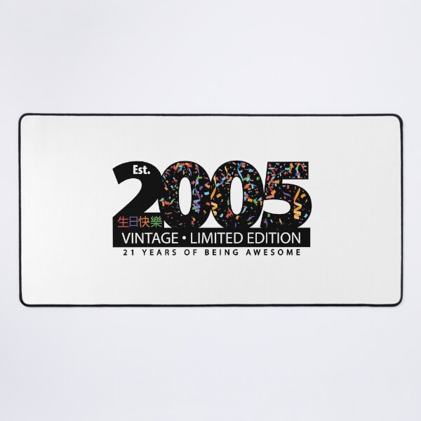 Item preview, Happy 21st Est. 2005 Vintage Limited Edition 21 Years of Being Awesome designed and sold by PCStudio57.